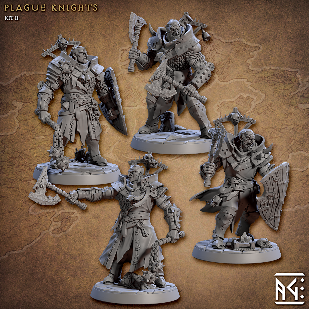Plague Knights (4 Variants Available) - Artisan Guild
