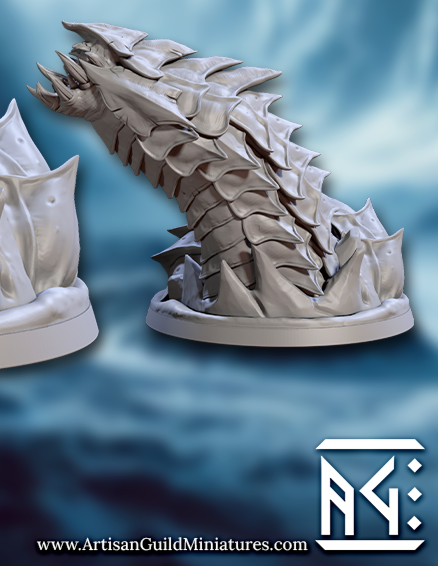 Frostworms - Tundra Tunnelers (5 Variants Available) - Artisan Guild