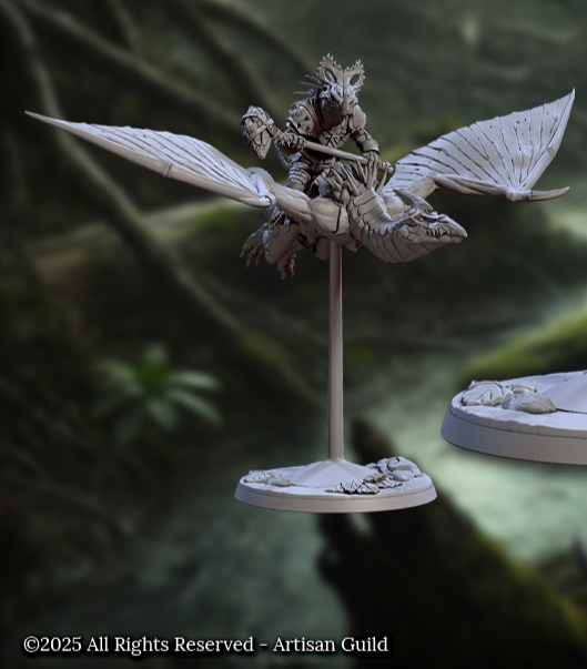 Pterowyvern Riders, Set 2 (4 Variants Available) - Artisan Guild