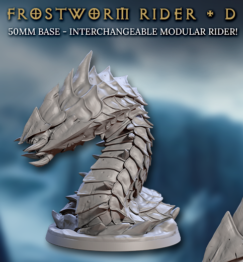 Frostworms - Tundra Tunnelers (5 Variants Available) - Artisan Guild