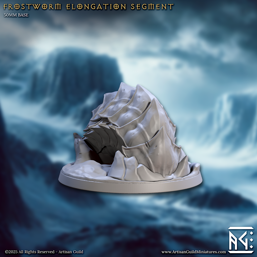 Frostworms - Tundra Tunnelers (5 Variants Available) - Artisan Guild