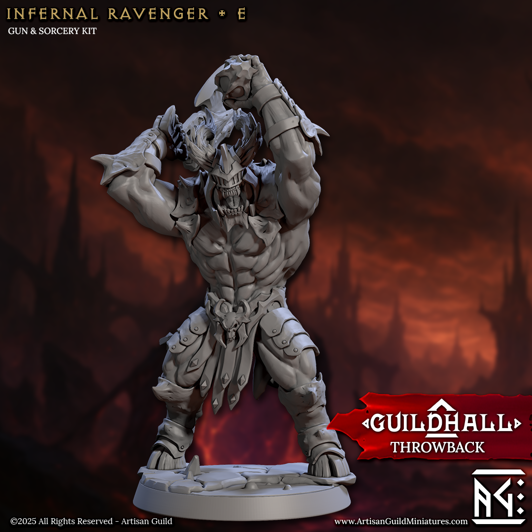 Basarakh, Infernal Ravagers, Guns & Sorcery Set (6 Variants Available) - Artisan Guild