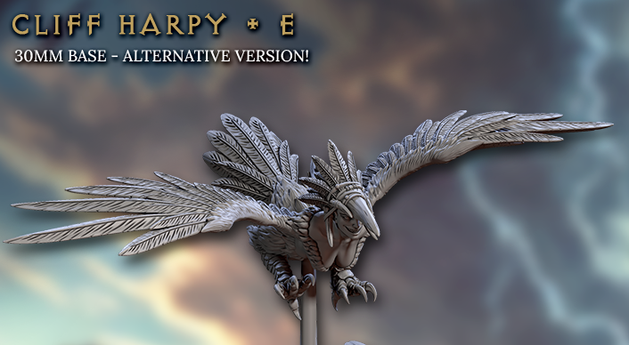 Cliff Harpies, Set B (6 Variants Available) - Artisan Guild (Copy)