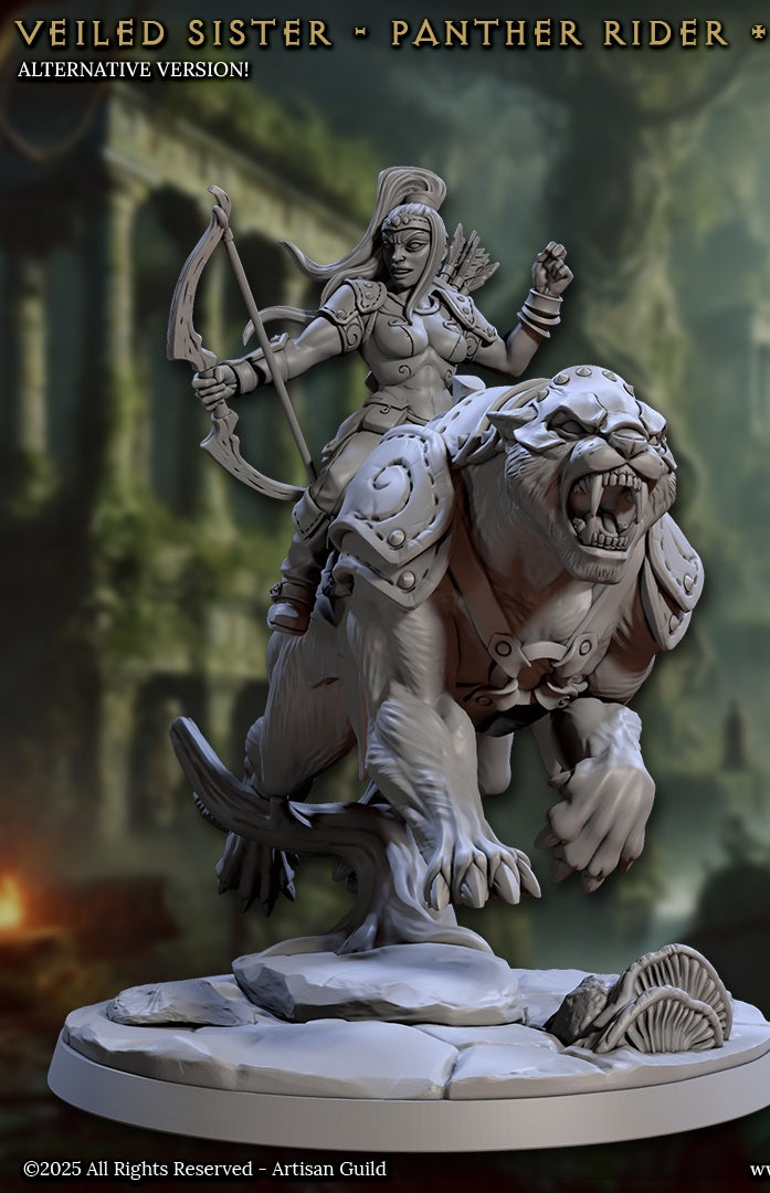 Veiled Sisterhood, Panther Riders - Set 1 (4 Variants Available) - Artisan Guild
