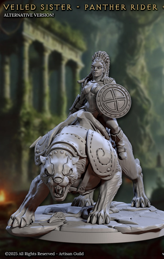 Veiled Sisterhood, Panther Riders - Set 1 (4 Variants Available) - Artisan Guild