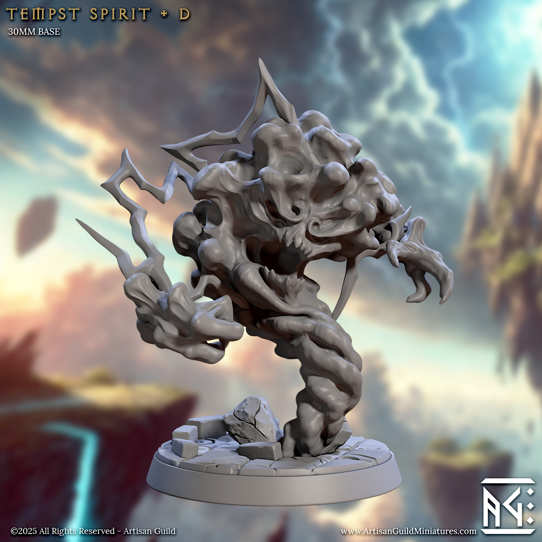 Tempest Spirit (4 Variants Available) - Artisan Guild