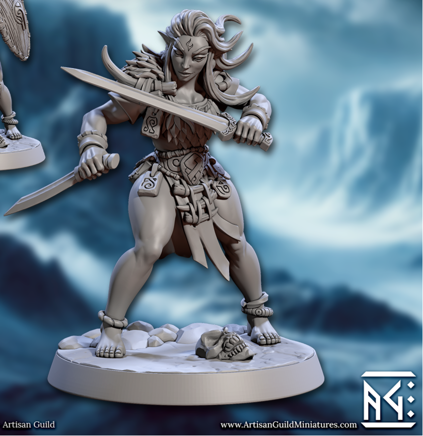 Frost Alfar, Winter Elves (6 Variants Available) - Artisan Guild
