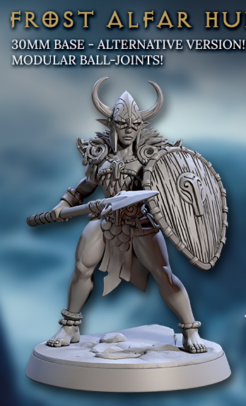 Frost Alfar, Winter Elves - Helmets (6 Variants Available) - Artisan Guild