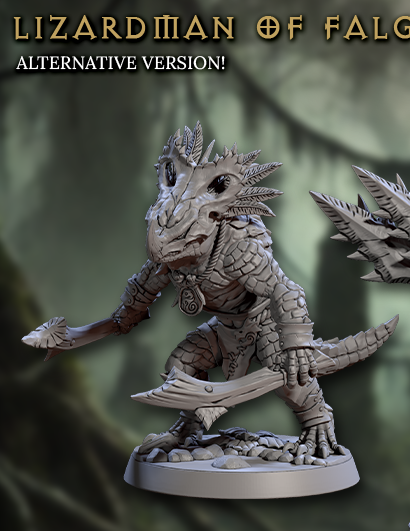 Lizardmen of Falgor, Set 2 (6 Variants Available) - Artisan Guild (Copy)