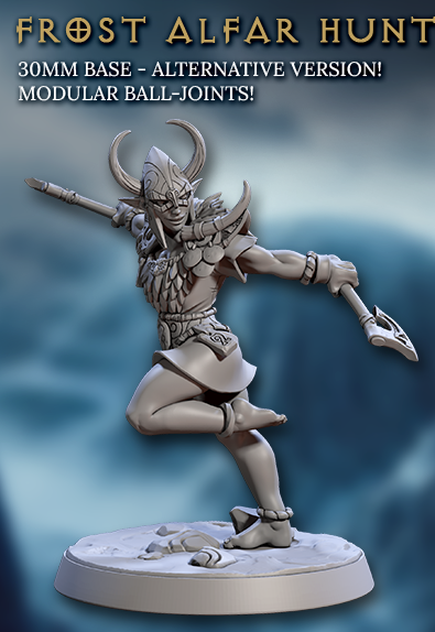 Frost Alfar, Winter Elves - Helmets (6 Variants Available) - Artisan Guild