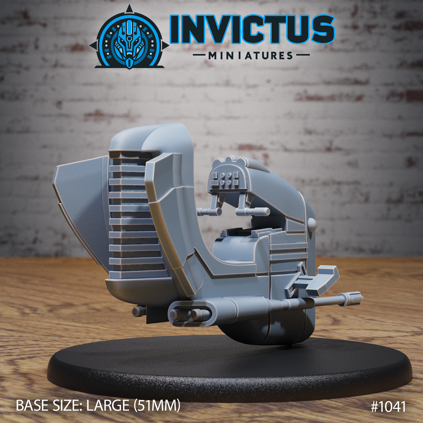 Sci Fi Bikes (5 Variants Available) - Invictus Miniatures