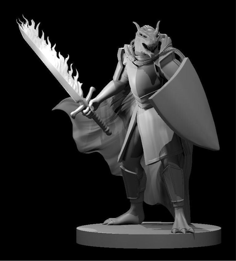 Dragonborn Paladins (2 Variants Available) - MZ4250