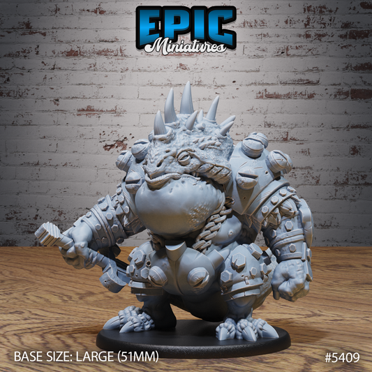 Bulky Lizard Bandit (3 Variants Available) - Epic Miniatures