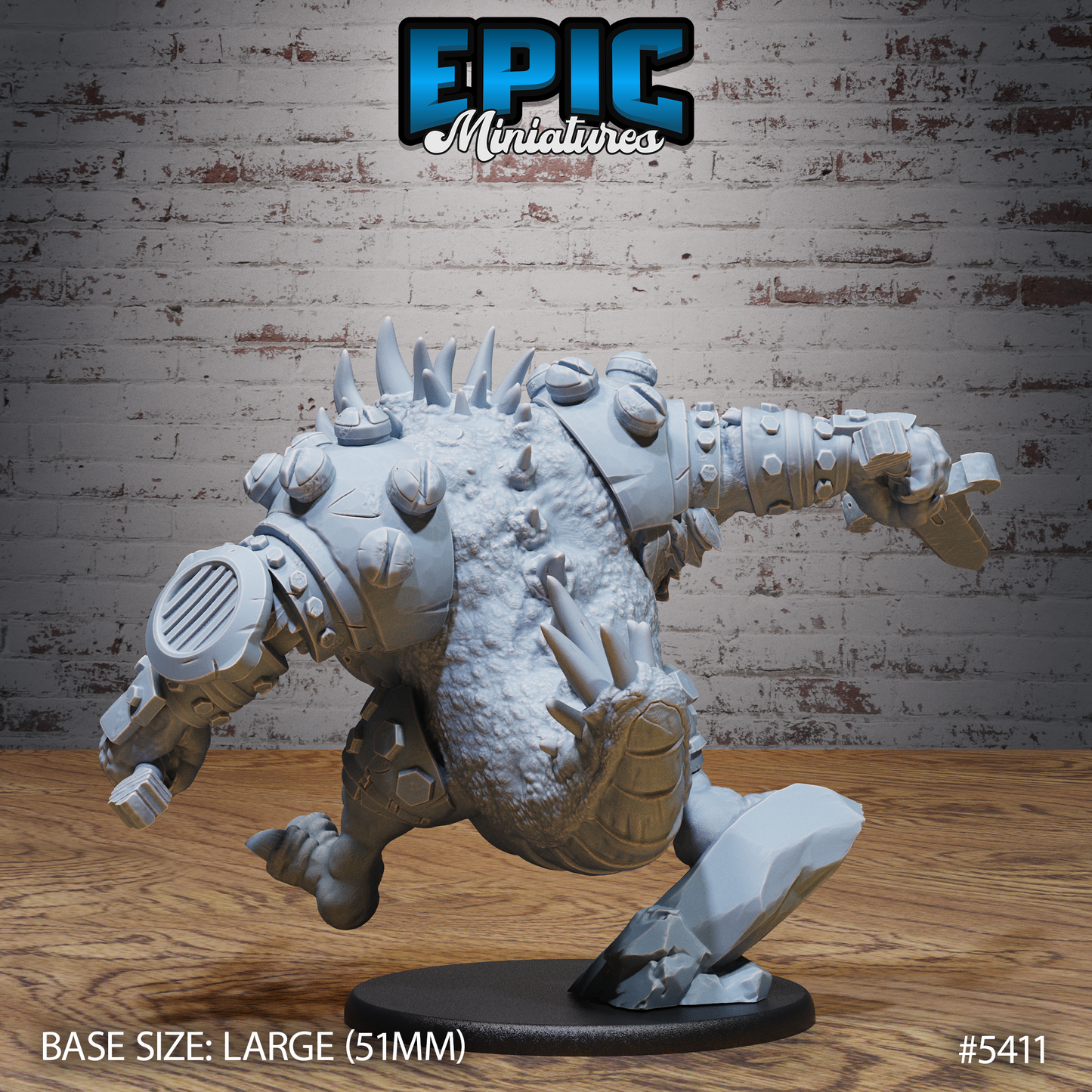 Bulky Lizard Bandit (3 Variants Available) - Epic Miniatures