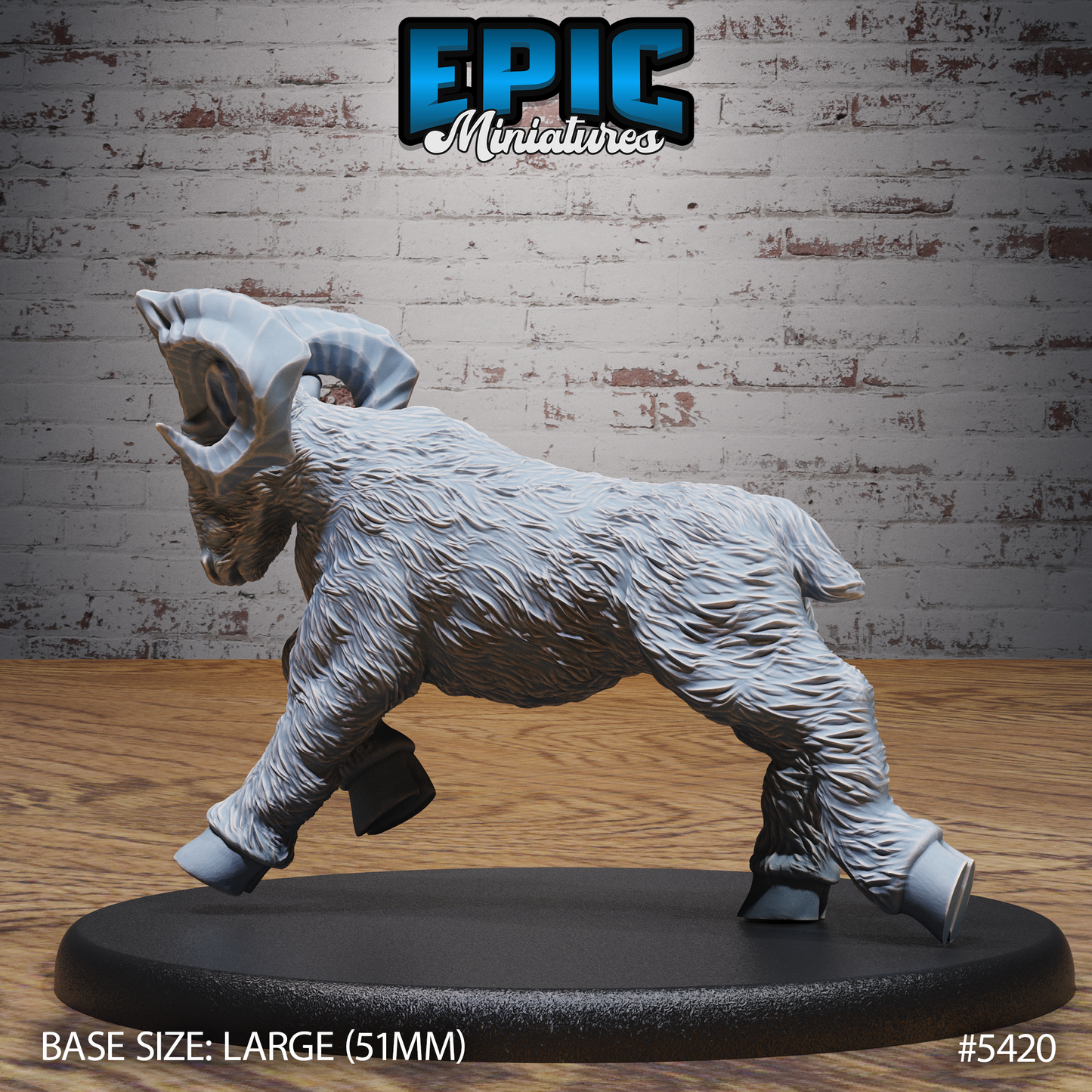 Dwarven Goats (3 Variants Available) - Epic Miniatures (Copy)