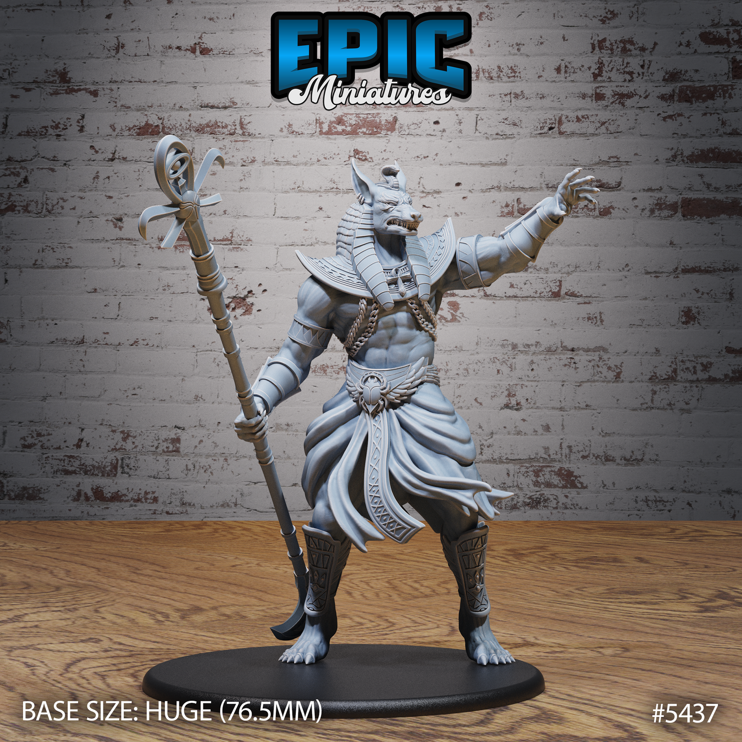 Anubis God Avatar, Set 2 (3 Variants Available) - Epic Miniatures