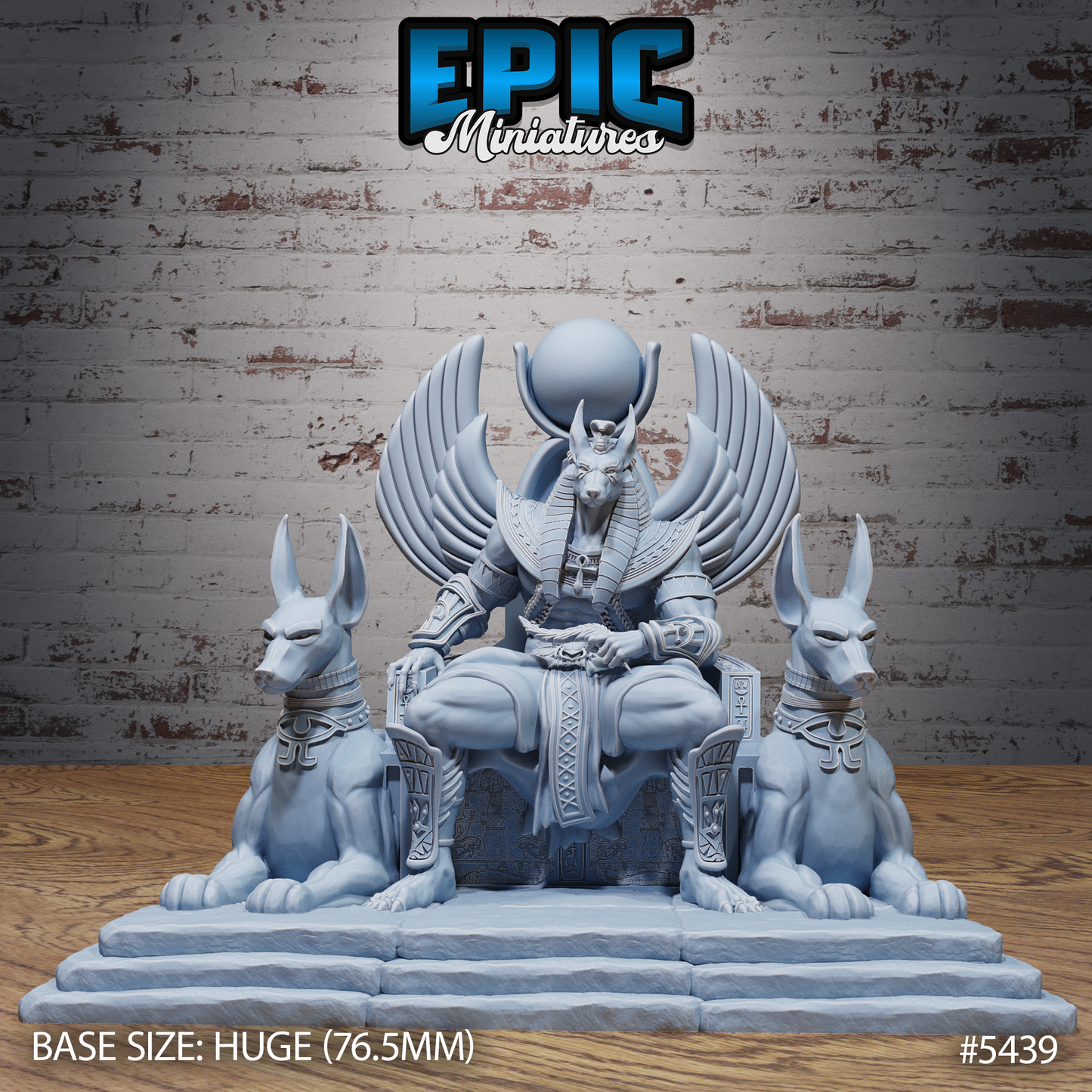 Anubis God Avatar, Set 2 (3 Variants Available) - Epic Miniatures