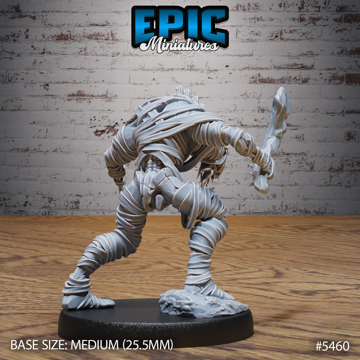 Gnoll Mummy (3 Variants Available) - Epic Miniatures