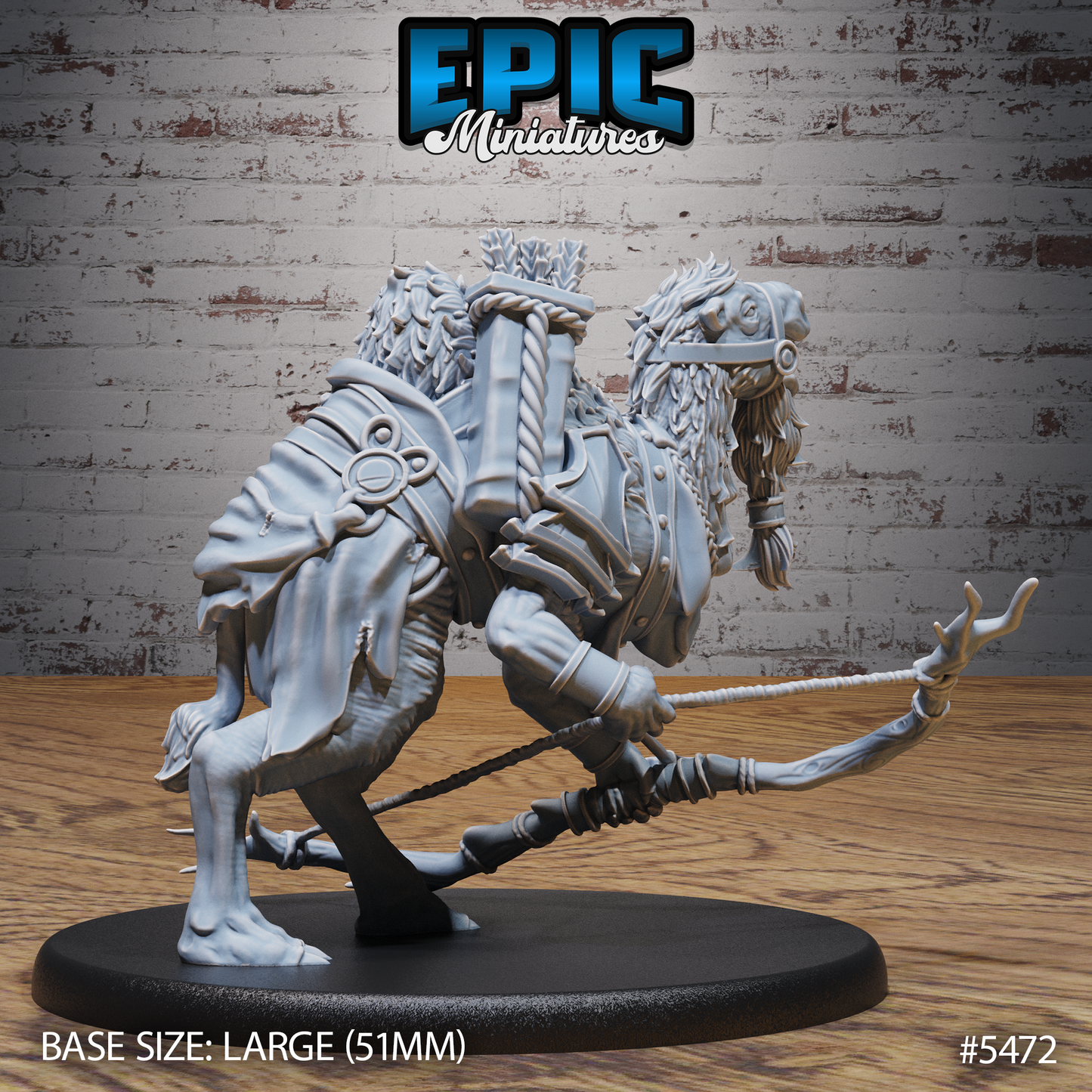 Camel Folk Warrior (3 Variants Available) - Epic Miniatures