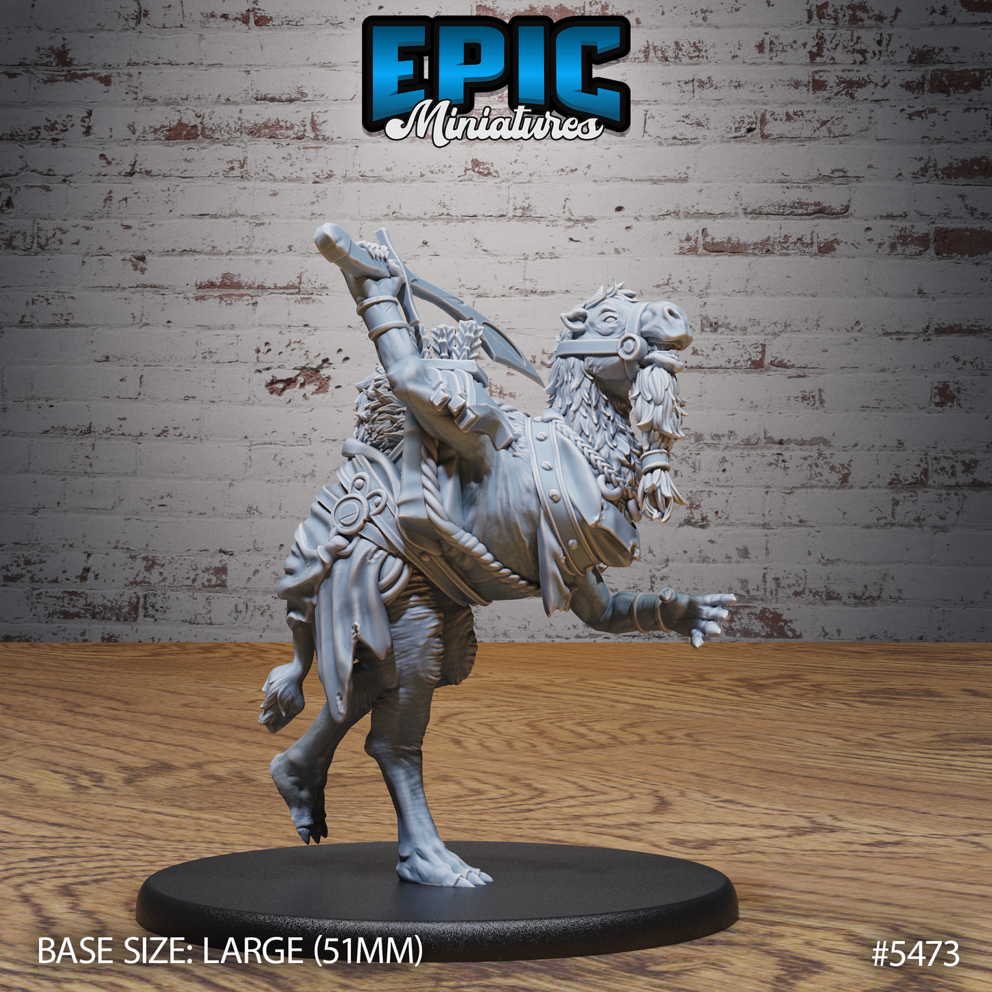 Camel Folk Warrior (3 Variants Available) - Epic Miniatures