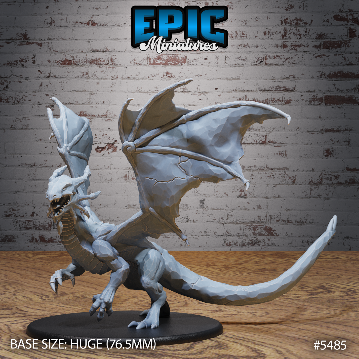 Sapphire Dragon (5 Variants Available) - Epic Miniatures