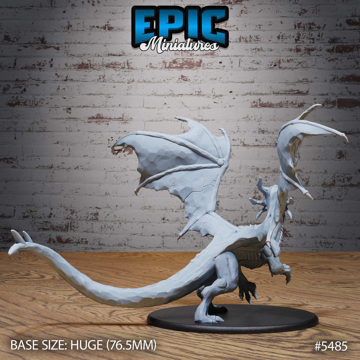Sapphire Dragon (5 Variants Available) - Epic Miniatures