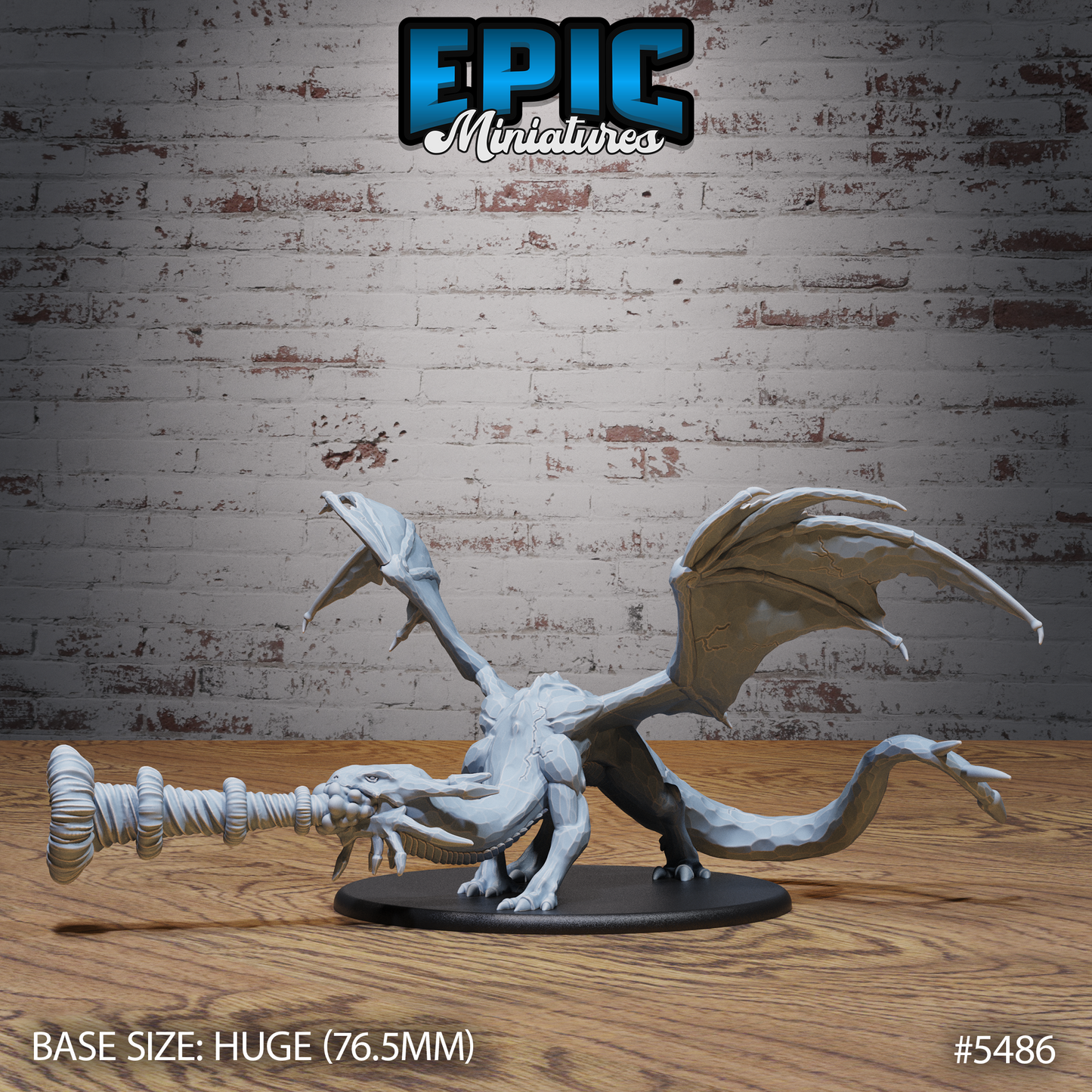 Sapphire Dragon (5 Variants Available) - Epic Miniatures