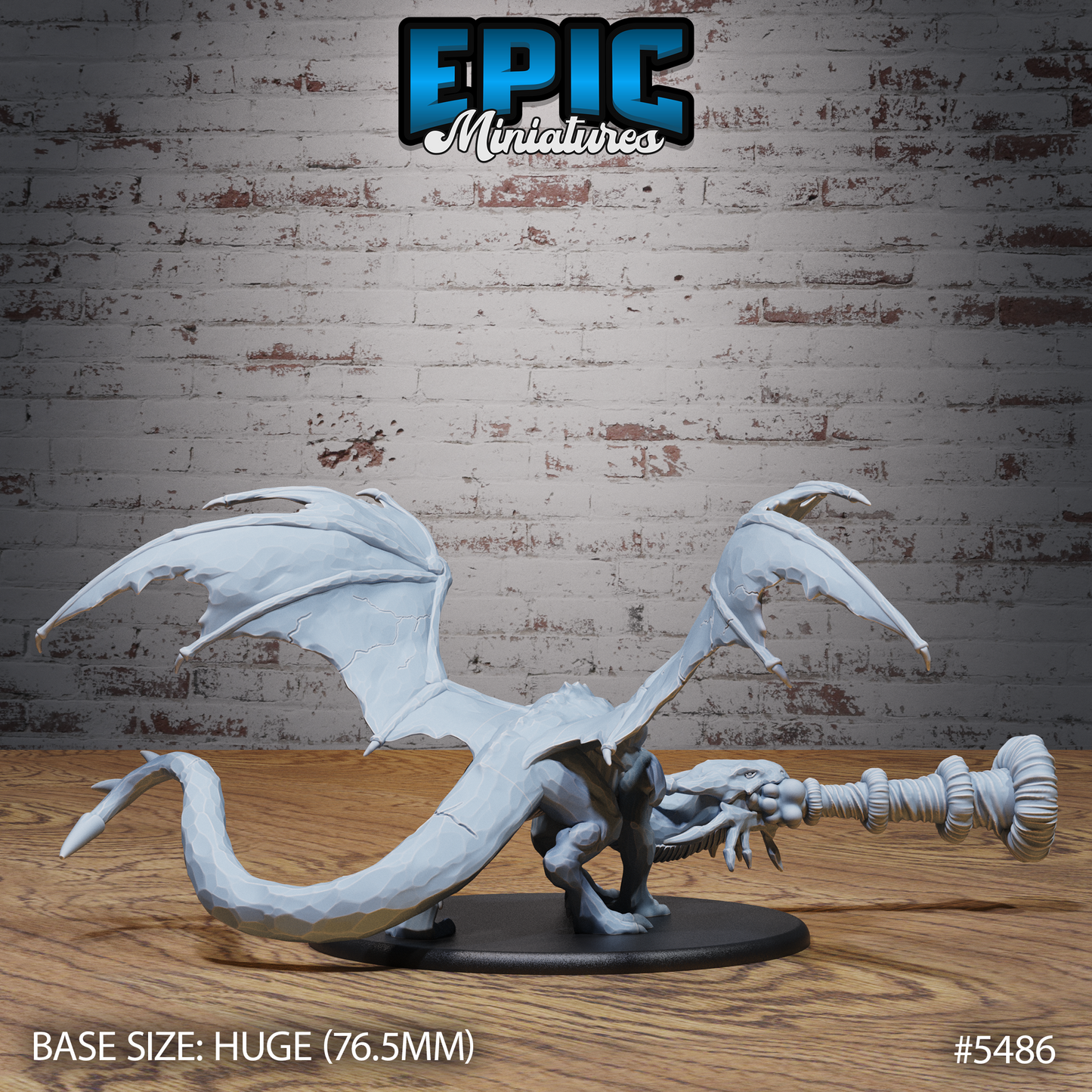Sapphire Dragon (5 Variants Available) - Epic Miniatures
