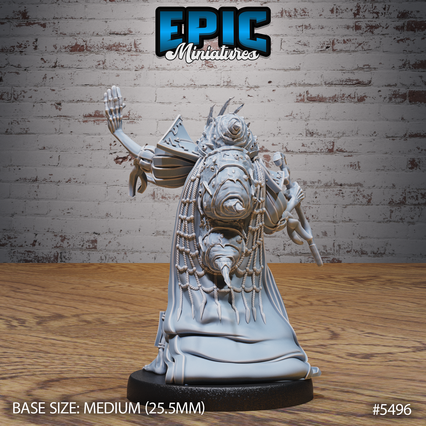Fishfolk Monarch (3 Variants Available) - Epic Miniatures