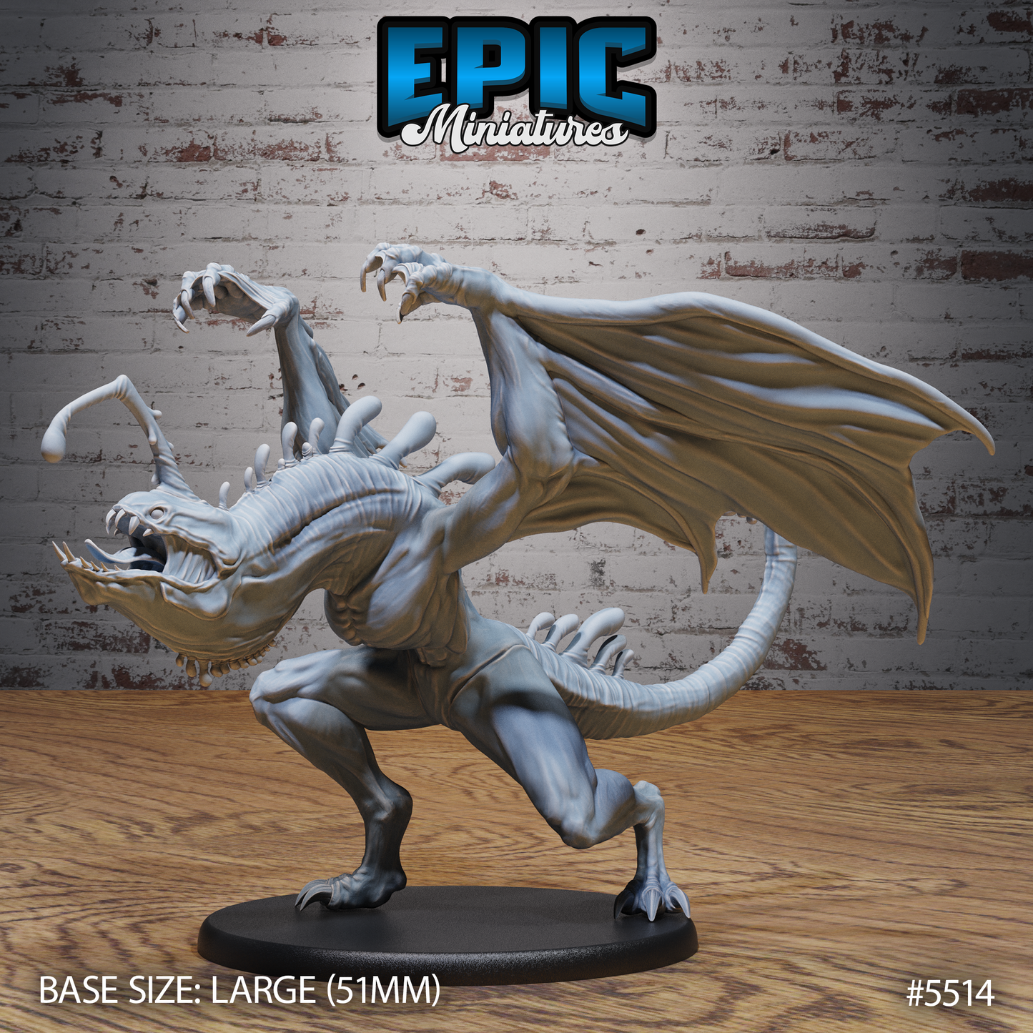 Angler Drake (4 Variants Available) - Epic Miniatures