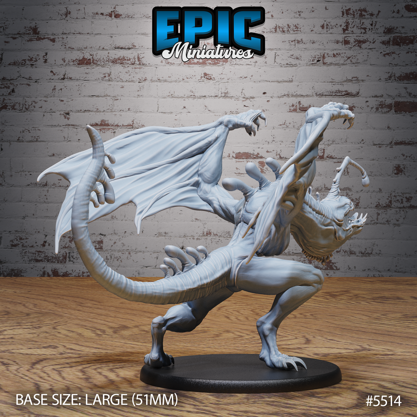 Angler Drake (4 Variants Available) - Epic Miniatures