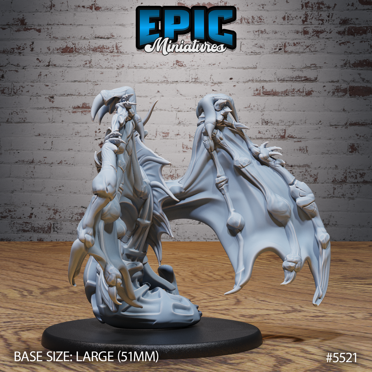 Seahorse Drake (3 Variants Available) - Epic Miniatures