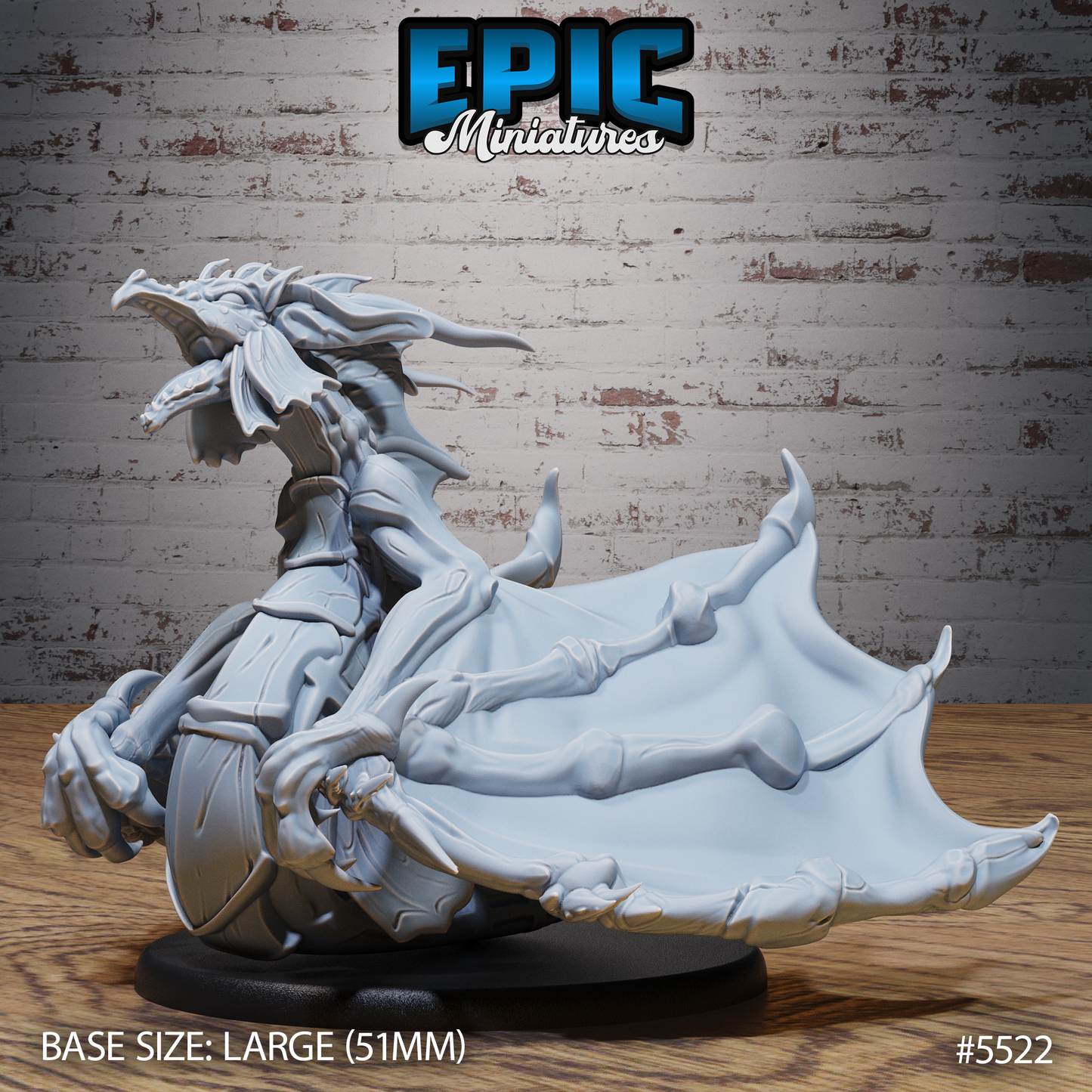 Seahorse Drake (3 Variants Available) - Epic Miniatures