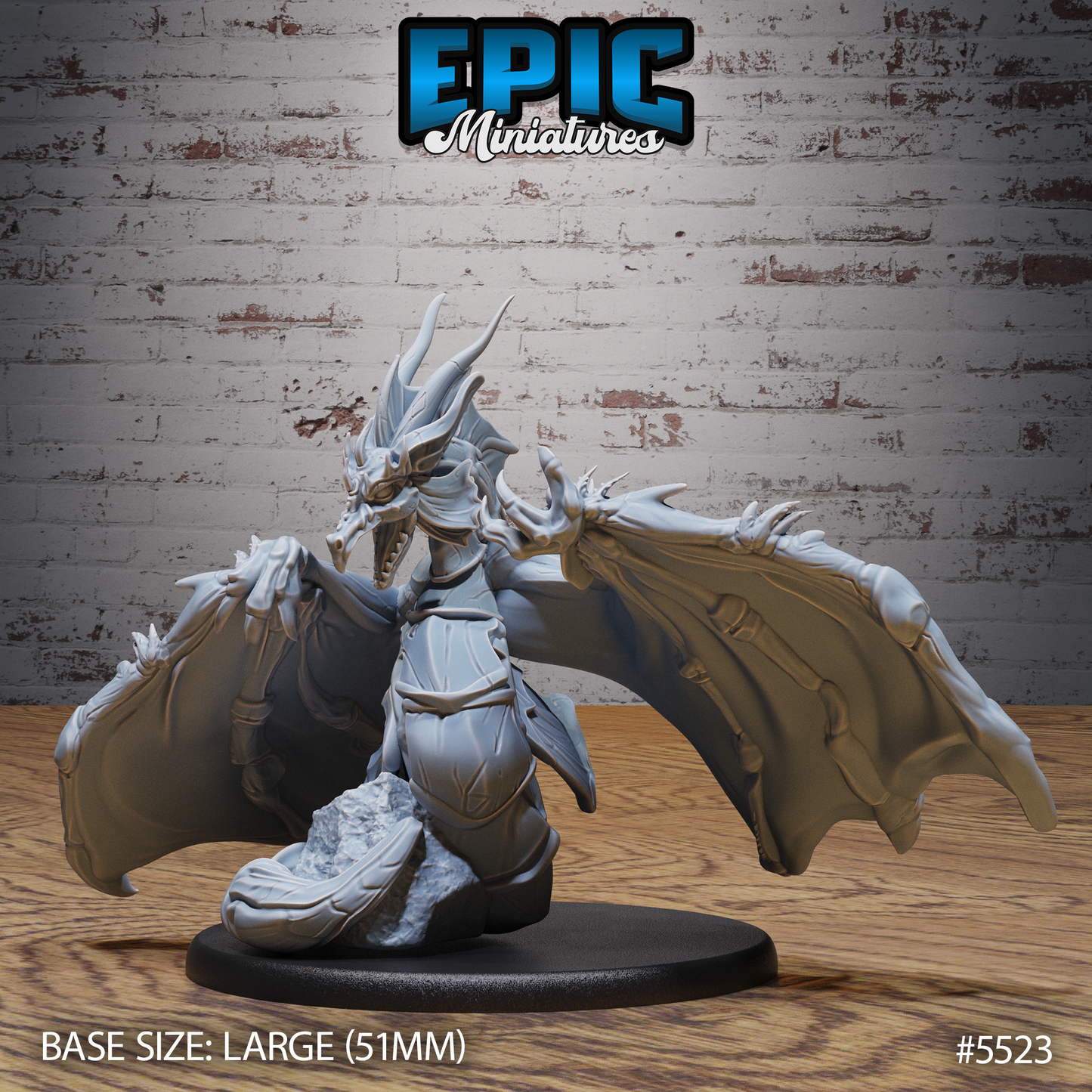 Seahorse Drake (3 Variants Available) - Epic Miniatures