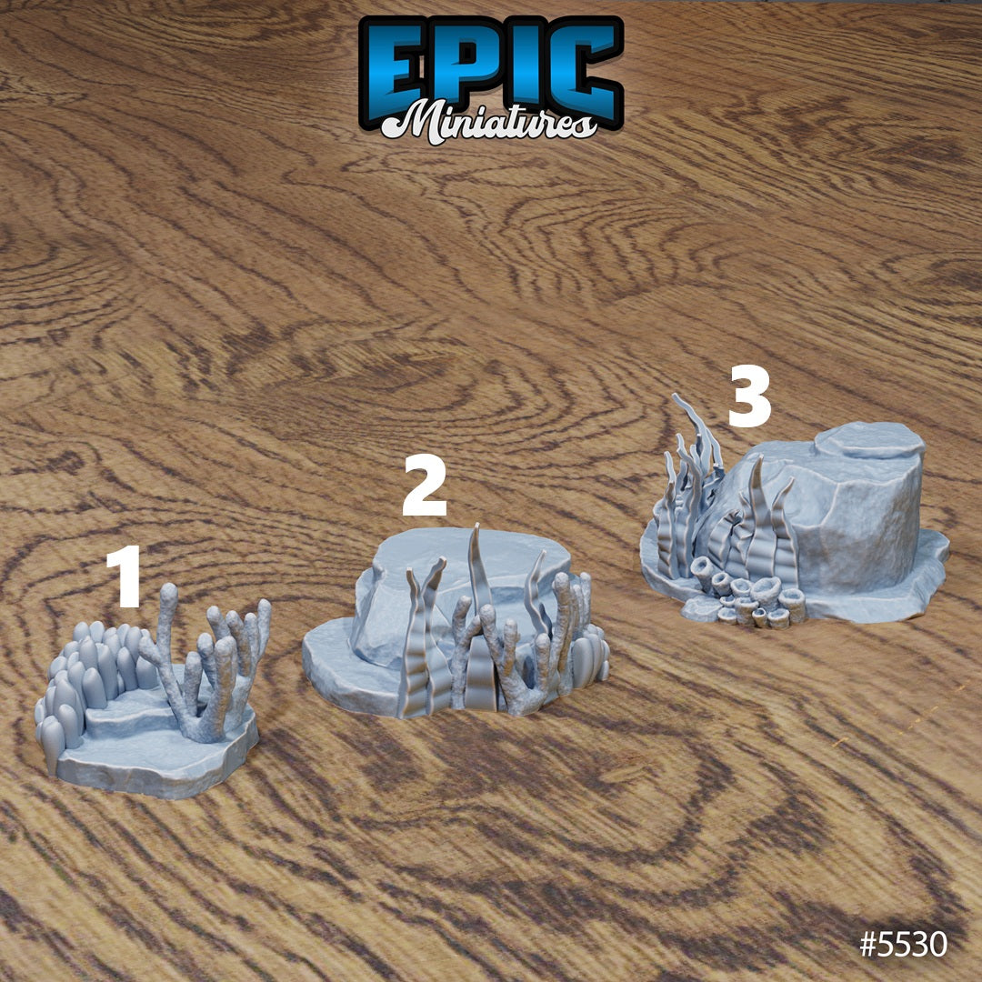 Underwater Scatter, Seaweeds (6 Variants Available) - Epic Miniatures