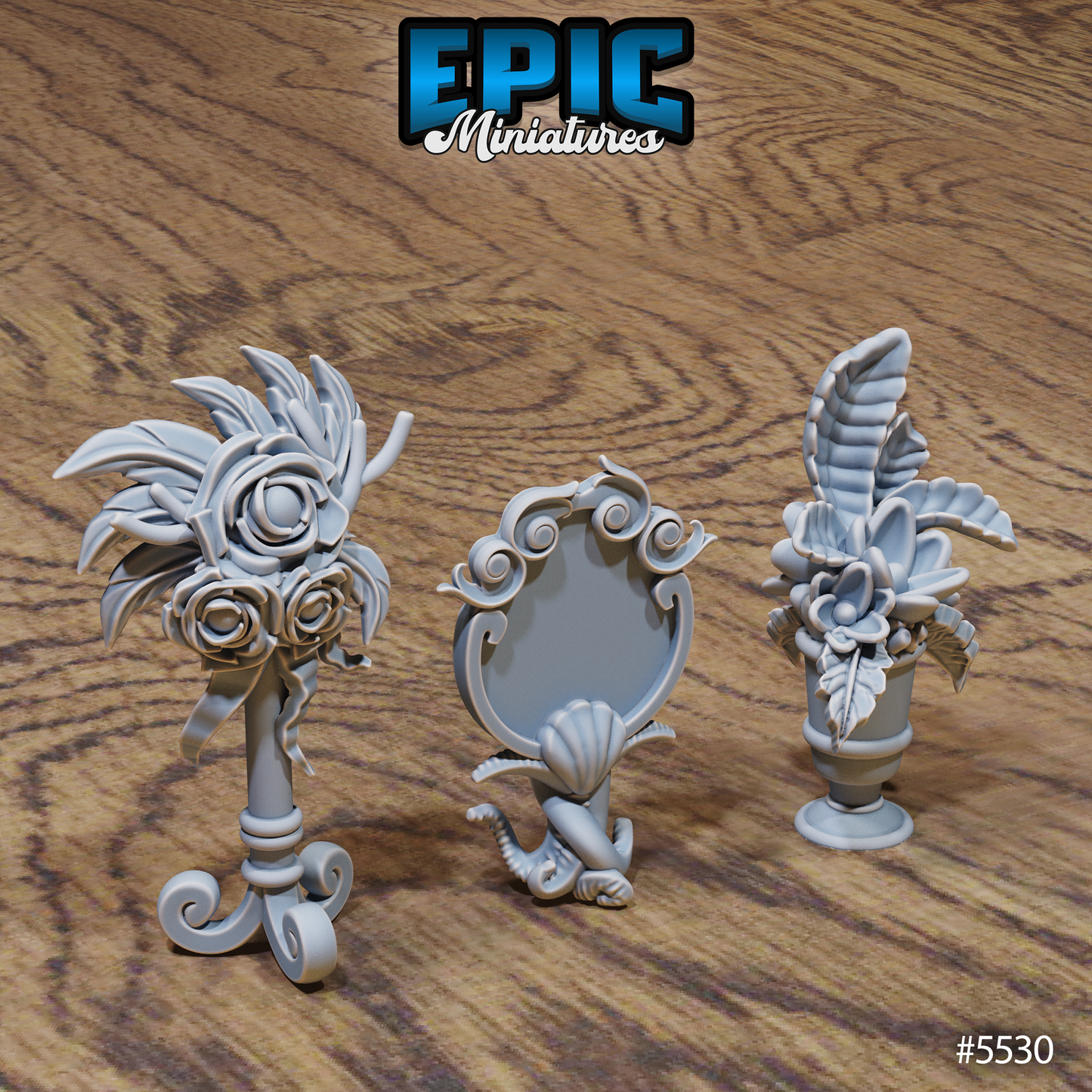 Underwater Scatter, Decorations (7 Variants Available) - Epic Miniatures