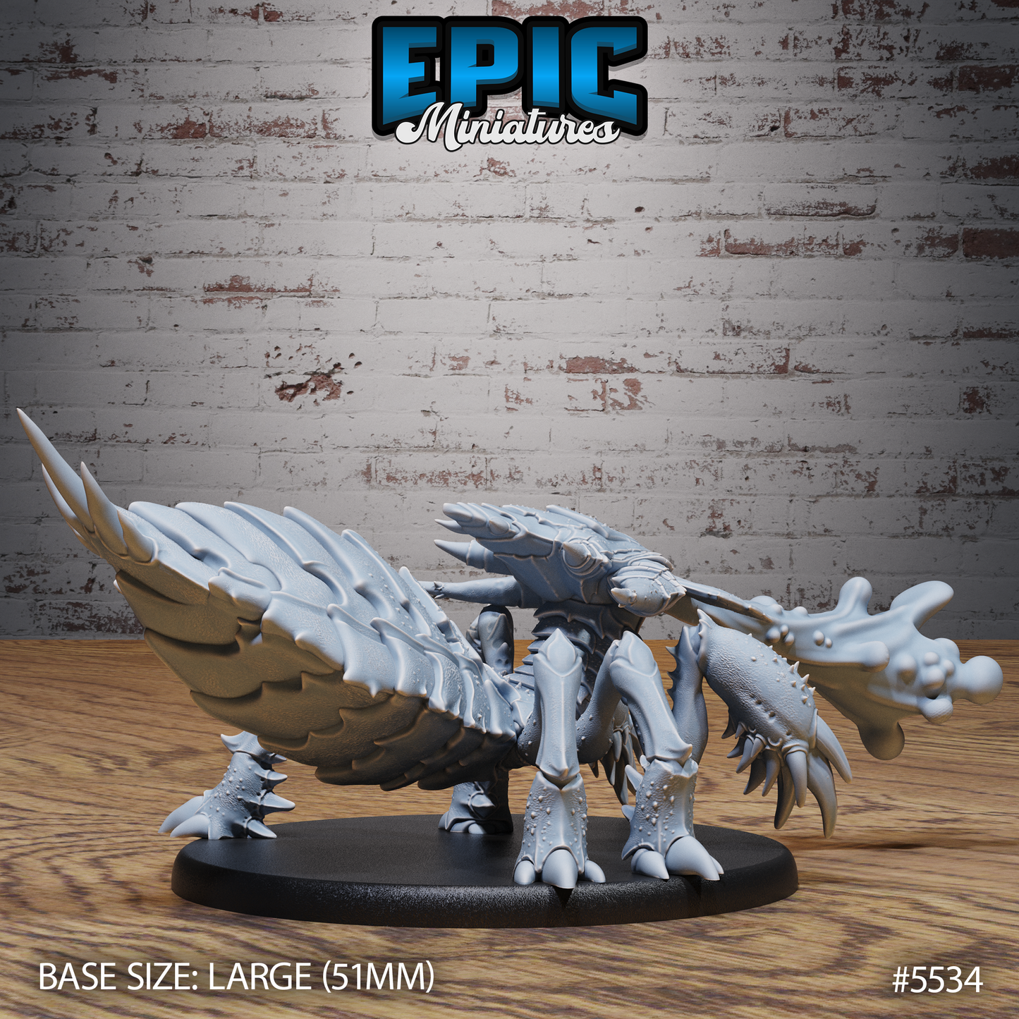 Ankheg Classic (4 Variants Available) - Epic Miniatures