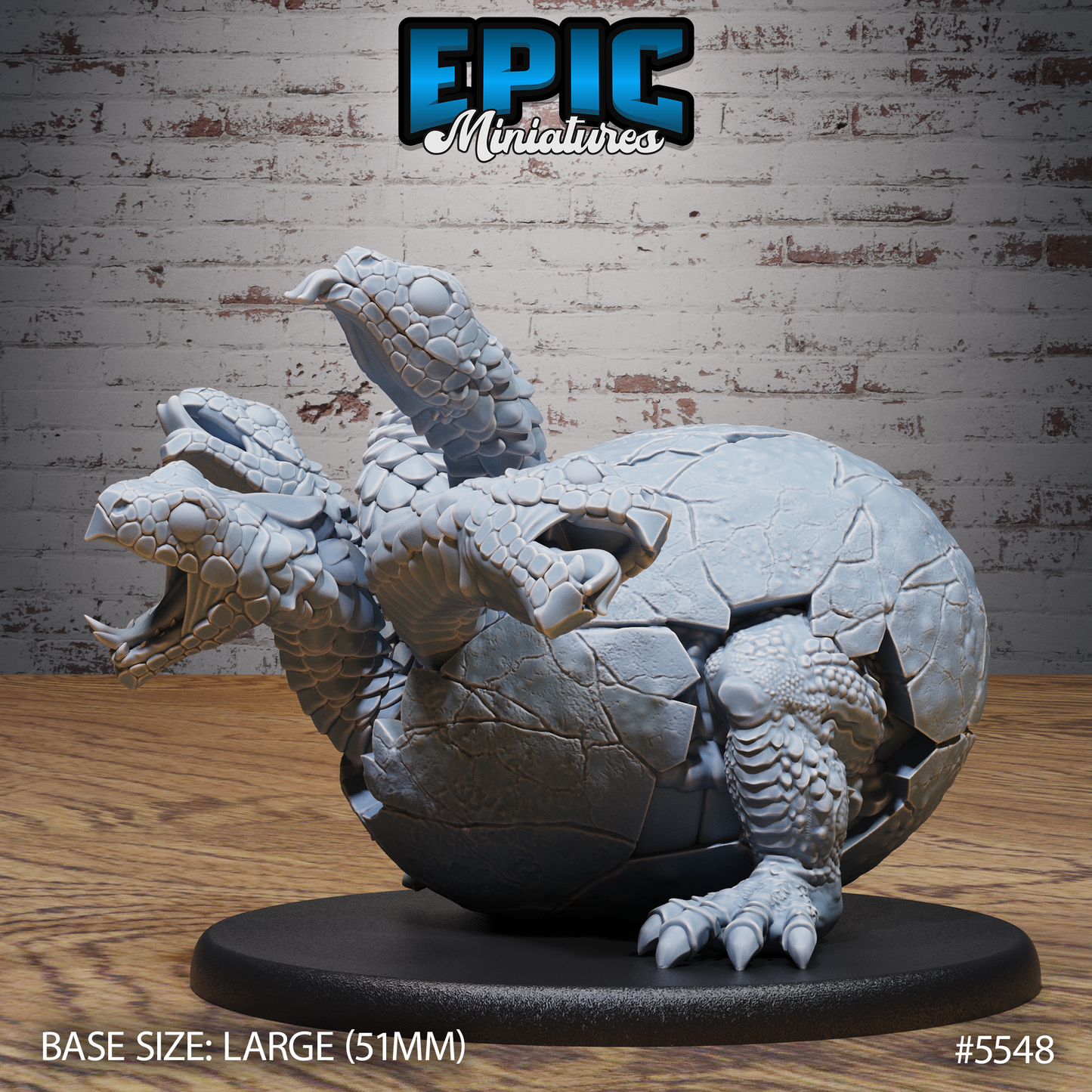 Baby Hydra (3 Variants Available) - Epic Miniatures