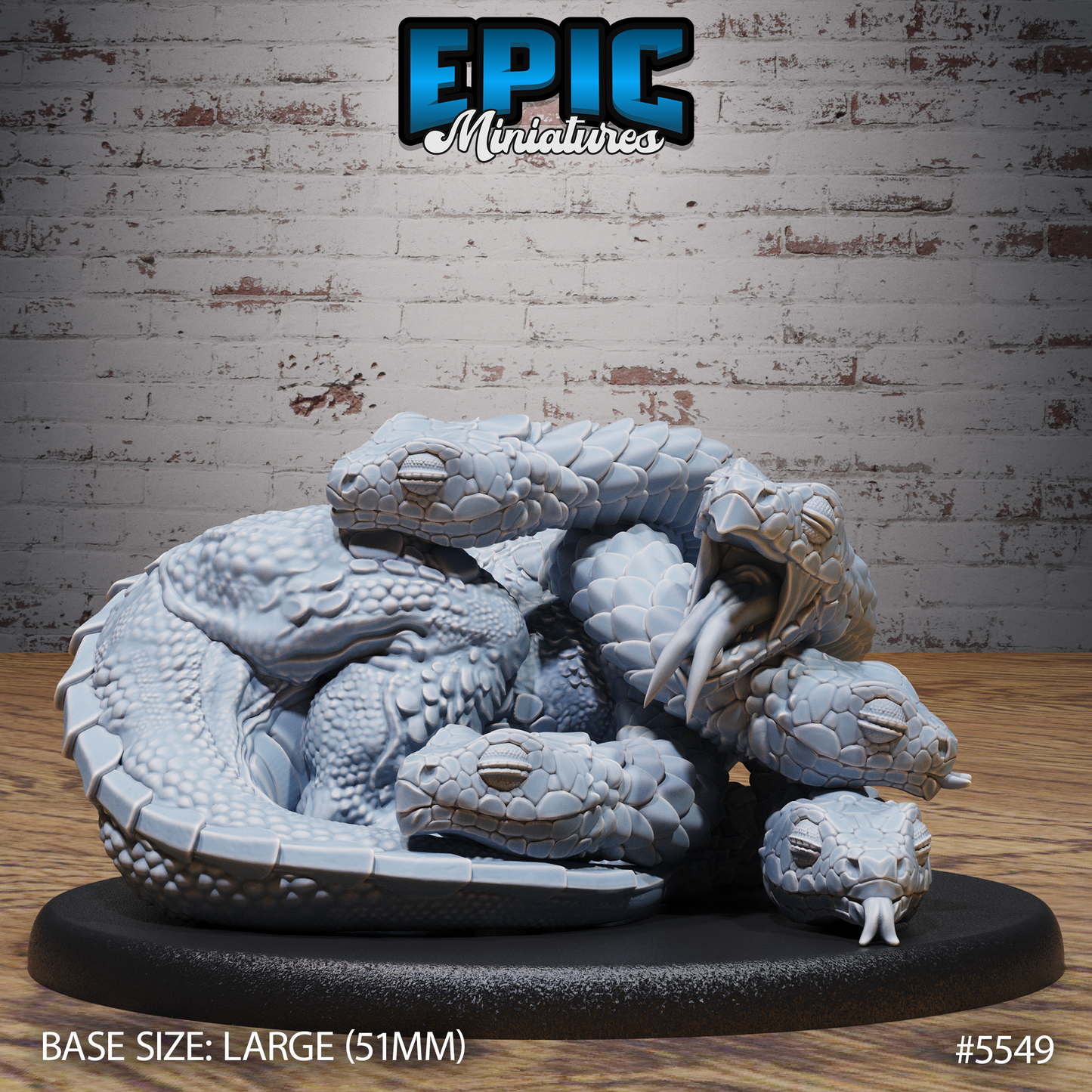 Baby Hydra (3 Variants Available) - Epic Miniatures