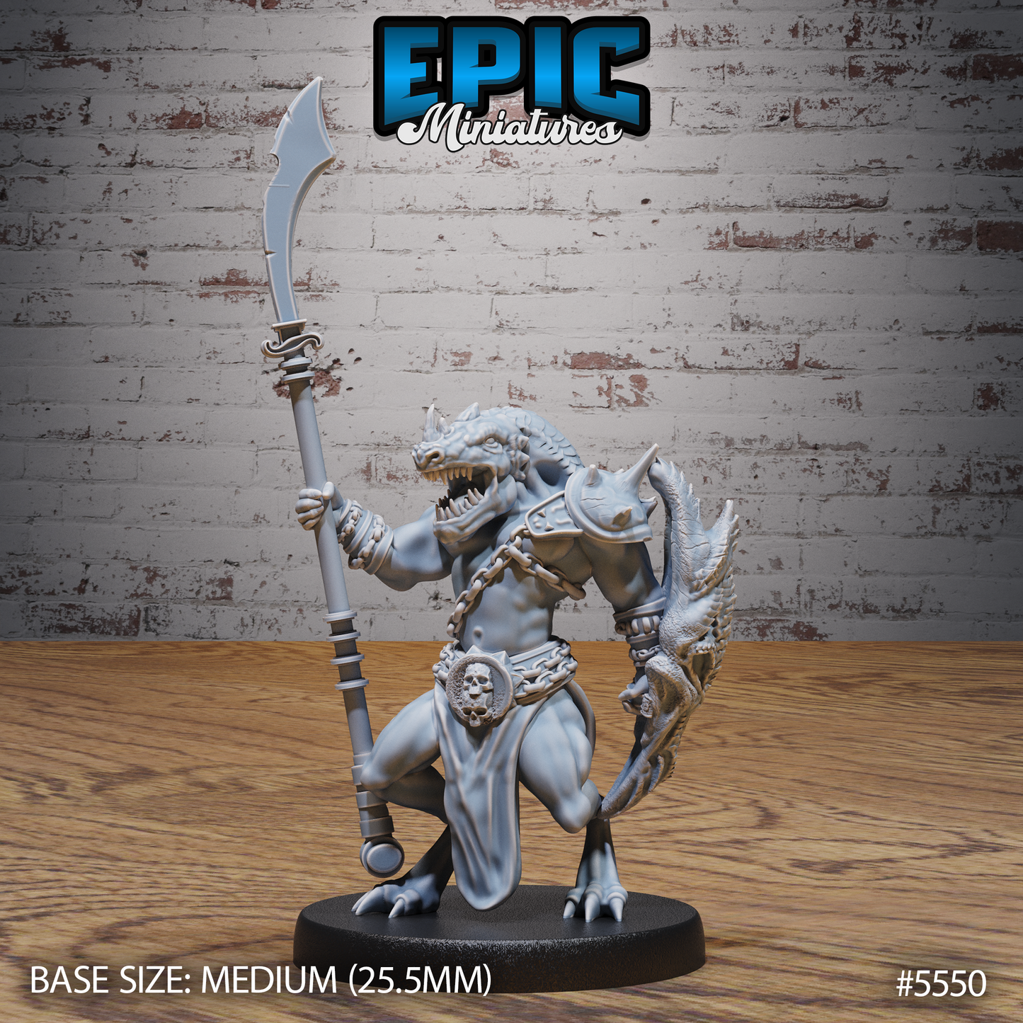 Blue Dragonspawn (3 Variants Available) - Epic Miniatures