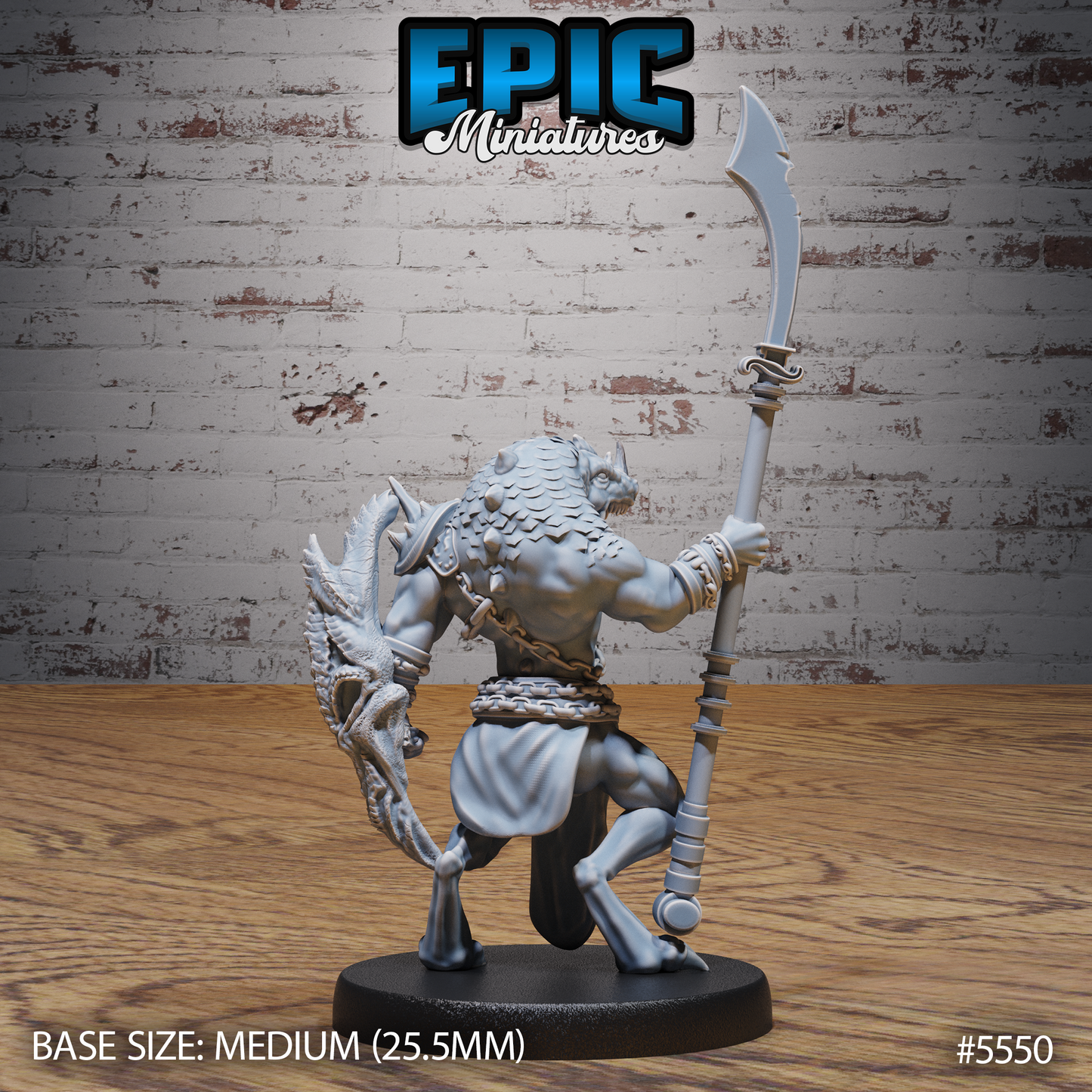 Blue Dragonspawn (3 Variants Available) - Epic Miniatures