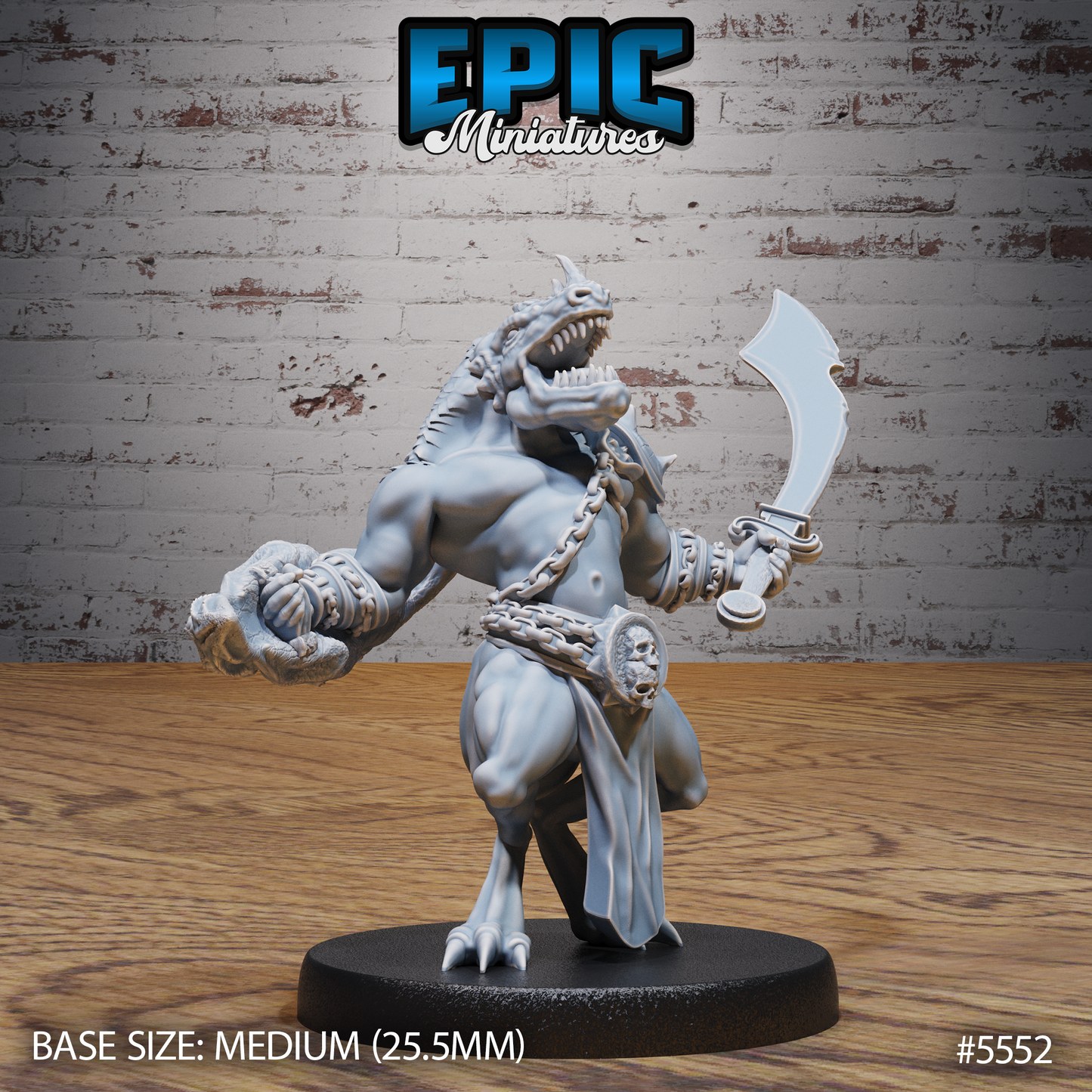 Blue Dragonspawn (3 Variants Available) - Epic Miniatures