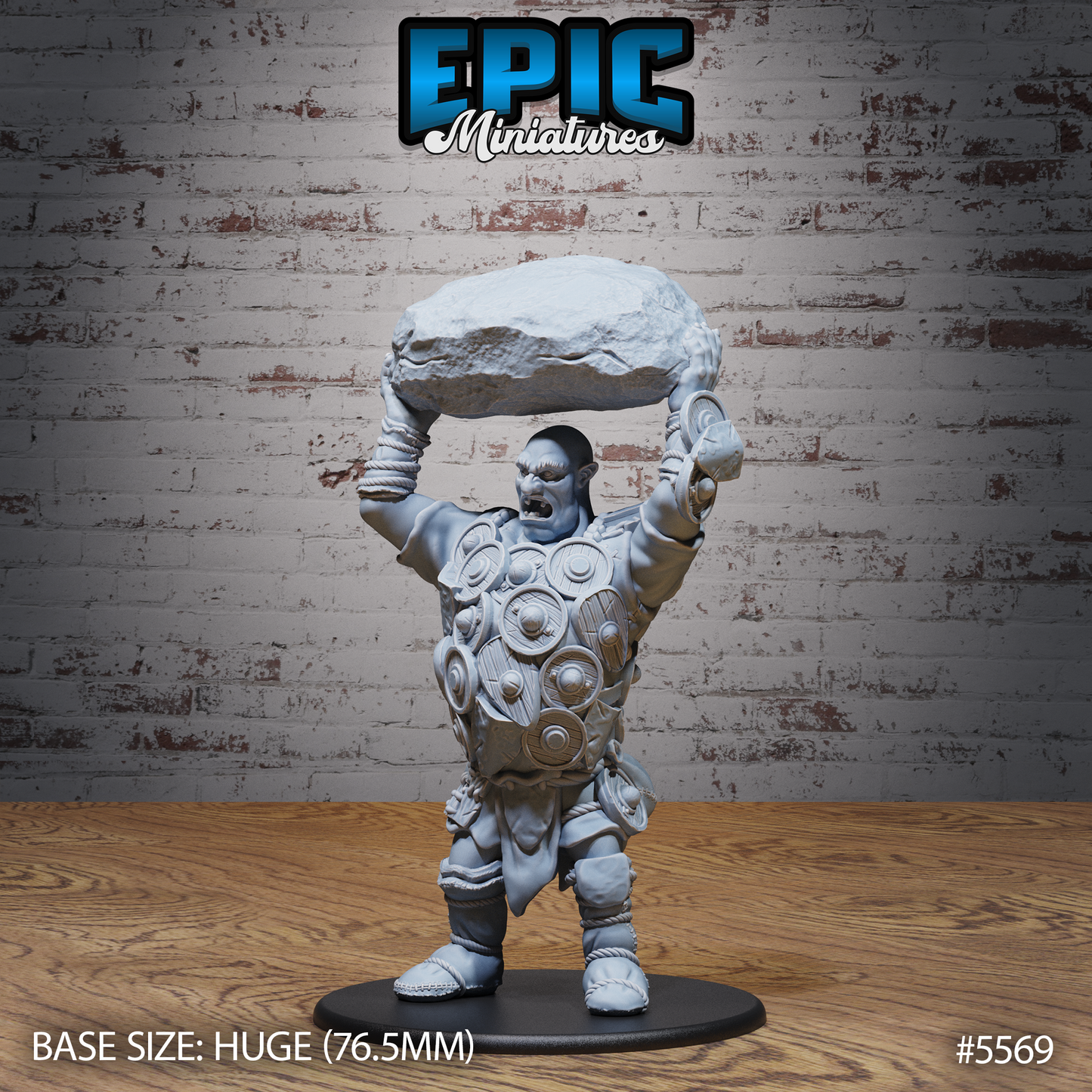 Shield Hill Giant (3 Variants Available) - Epic Miniatures