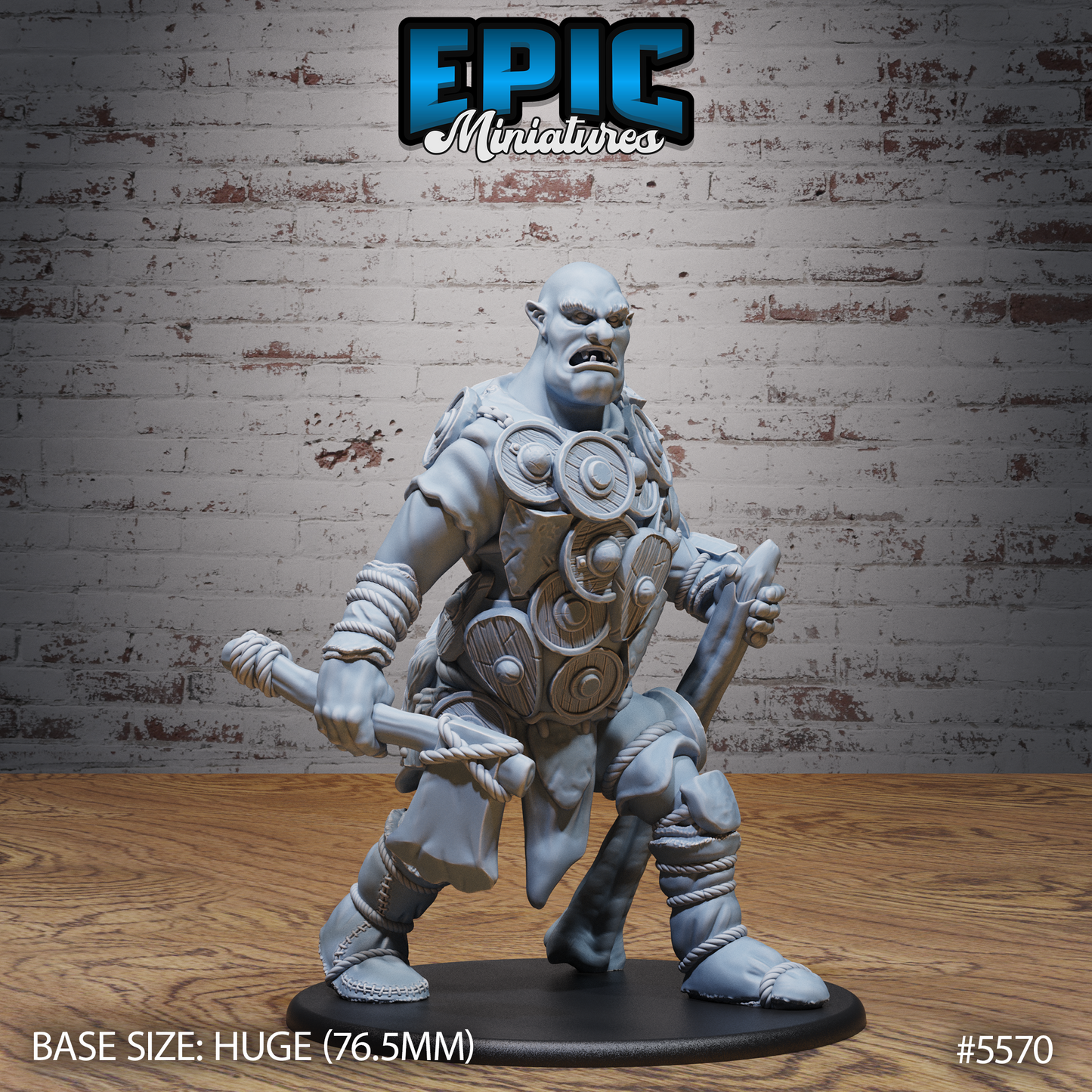 Shield Hill Giant (3 Variants Available) - Epic Miniatures