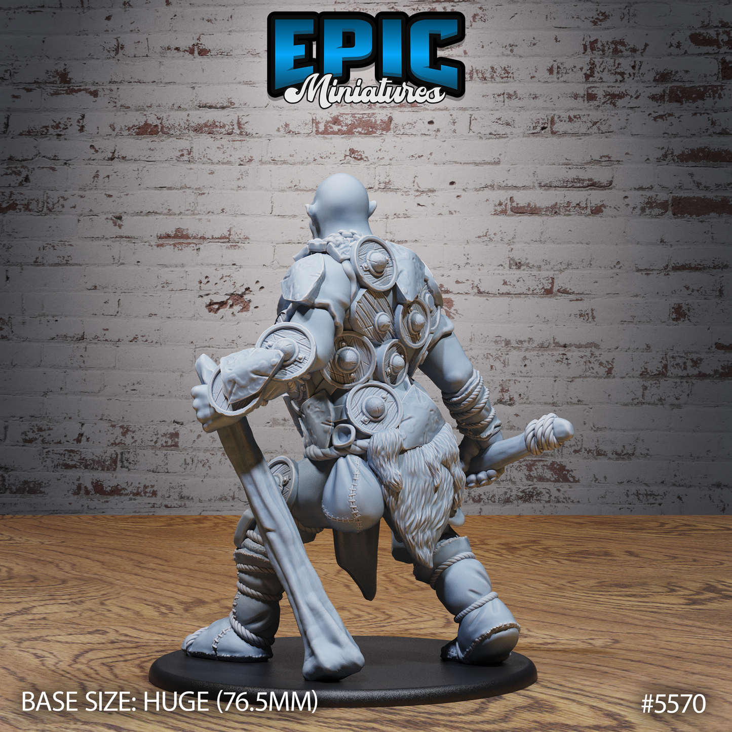 Shield Hill Giant (3 Variants Available) - Epic Miniatures