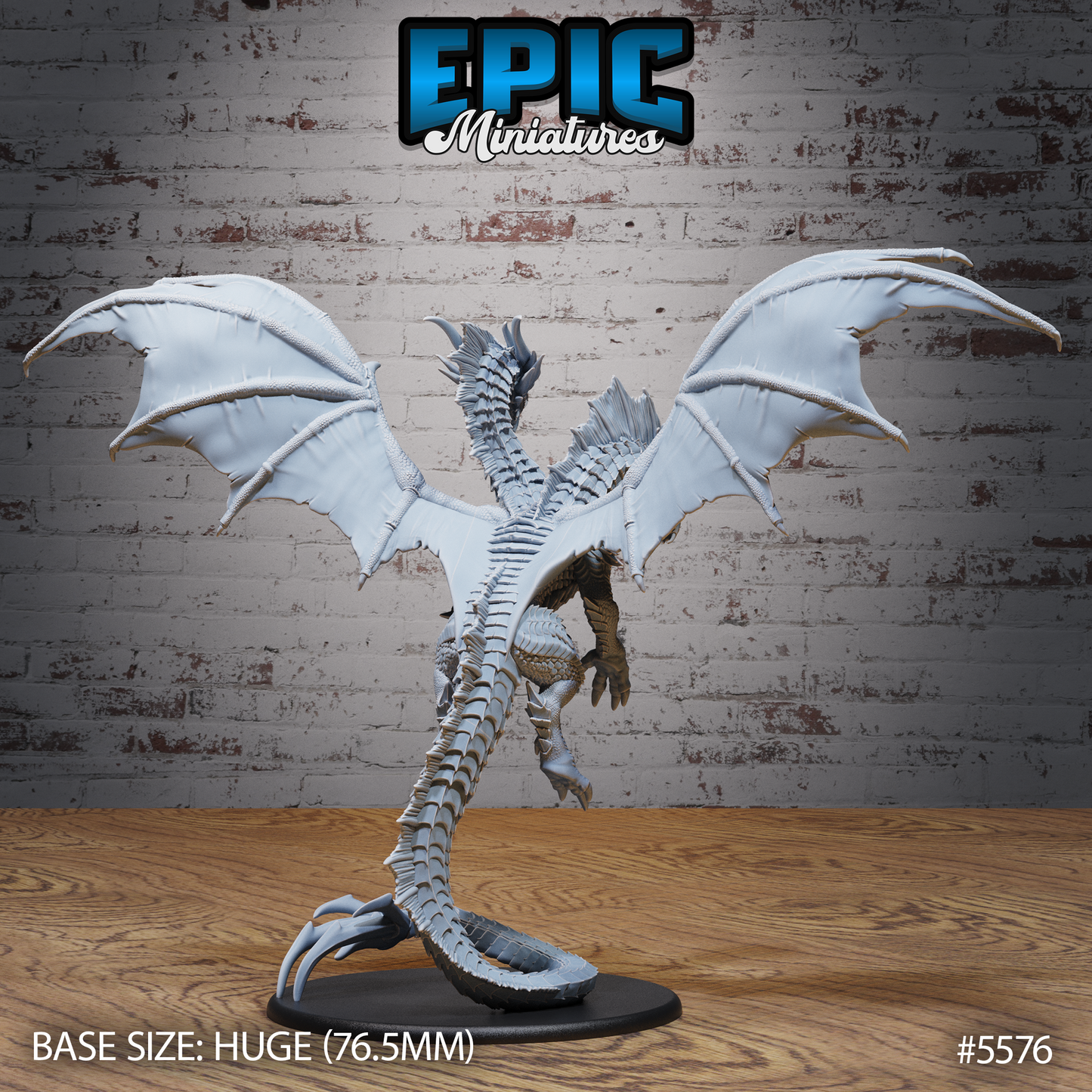 Two Headed Dragon (4 Variants Available) - Epic Miniatures