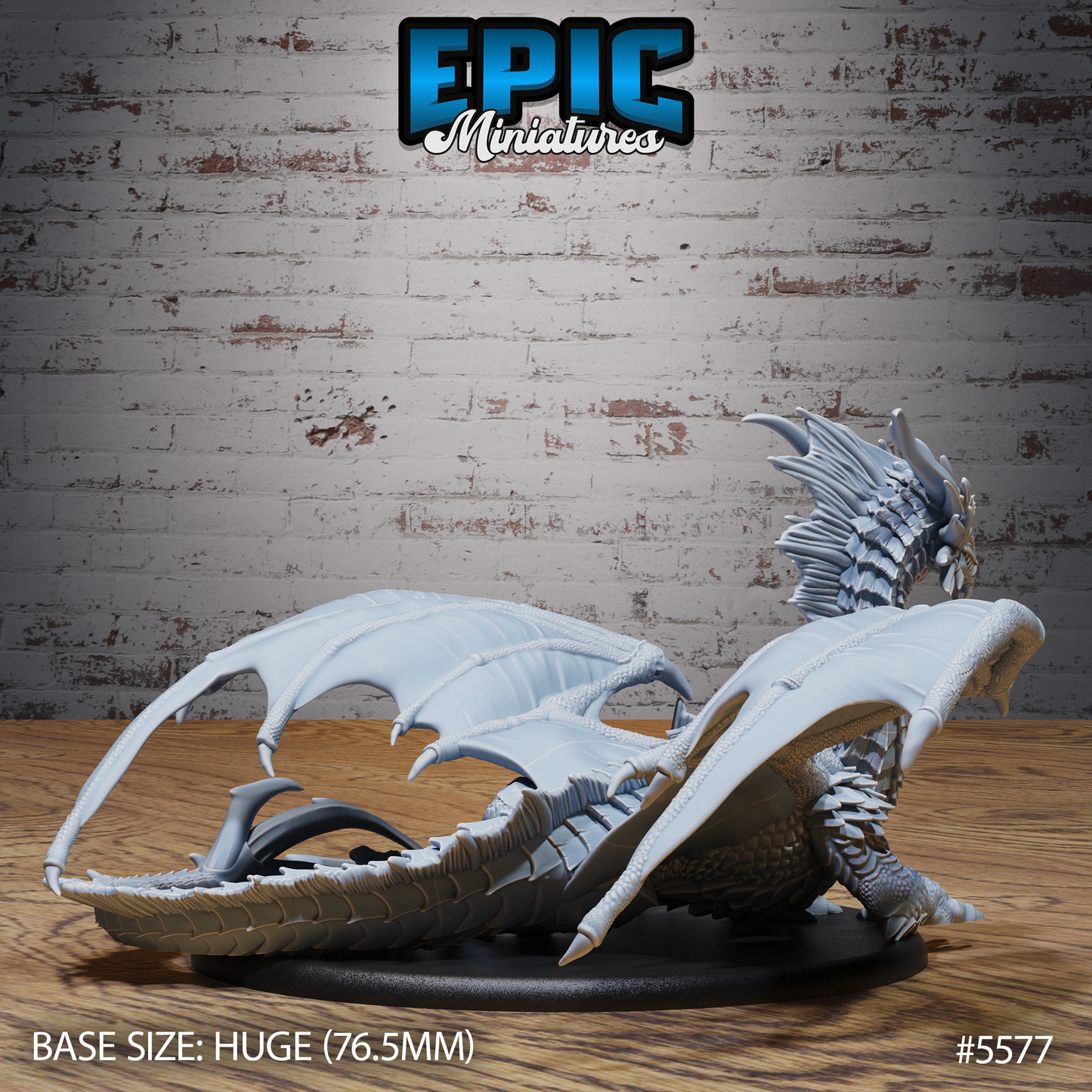 Two Headed Dragon (4 Variants Available) - Epic Miniatures