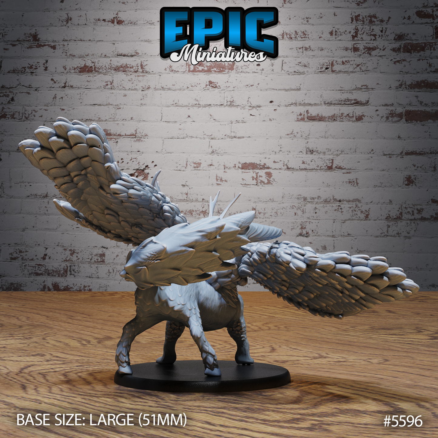 Peryton (3 Variants Available) - Epic Miniatures