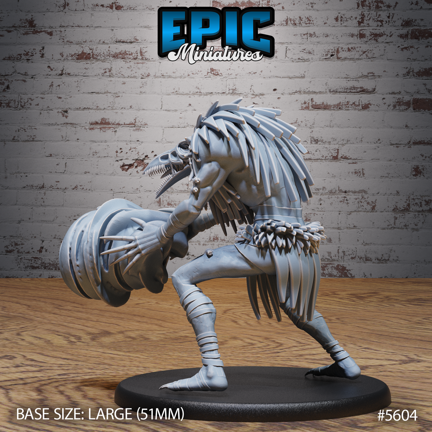 Crow Shaman (3 Variants Available) - Epic Miniatures