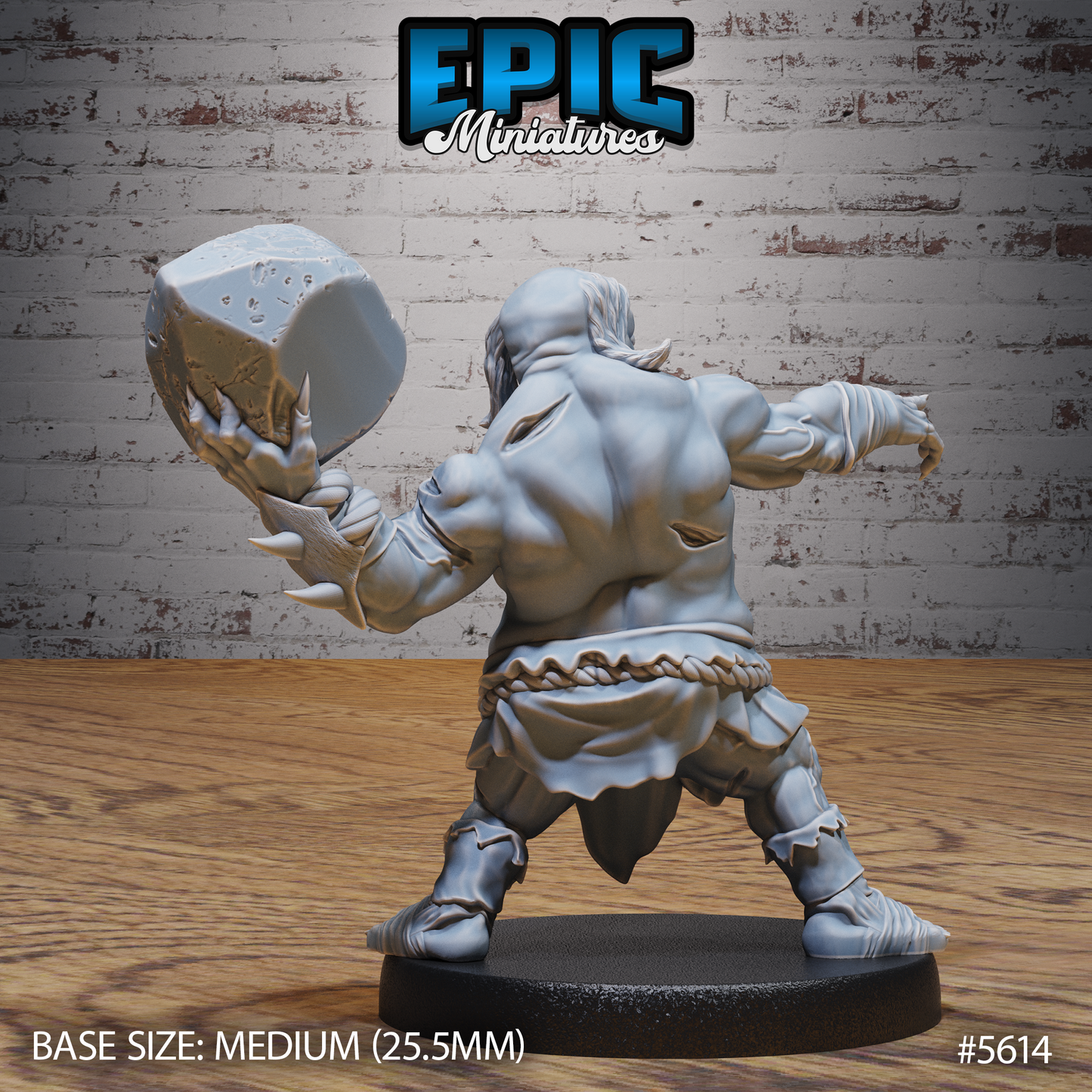 Rabbit Folk Brute (3 Variants Available) - Epic Miniatures
